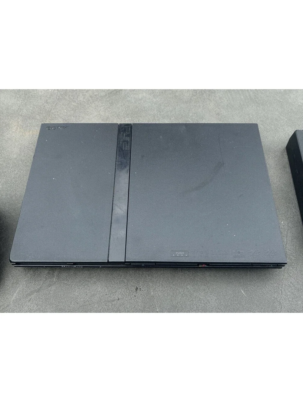 Sony PlayStation 2 SCPH-70012 Slim Black Console w Accessories, Tested + Working